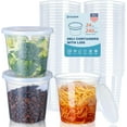 24oz [240 pack] Plastic Food Storage Containers and Deli Containers