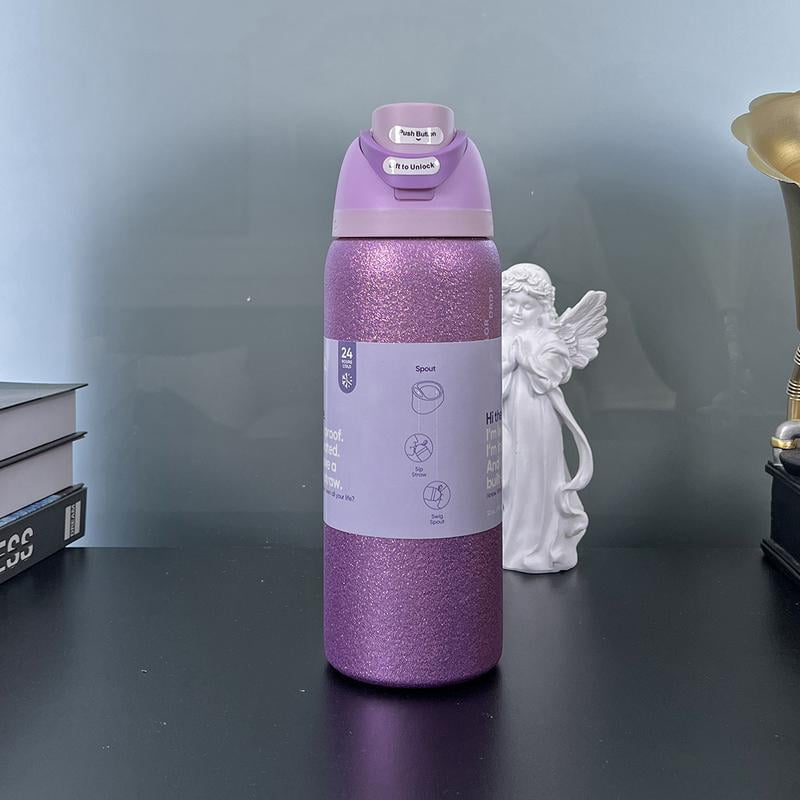 24oz 710ml /32oz 950ml Cup Vacuum Flasks & Thermoses Water Bottle Drinkware Thermo Tumbler Stainless Steel Thermal Mug Cold Hot Coffee-A