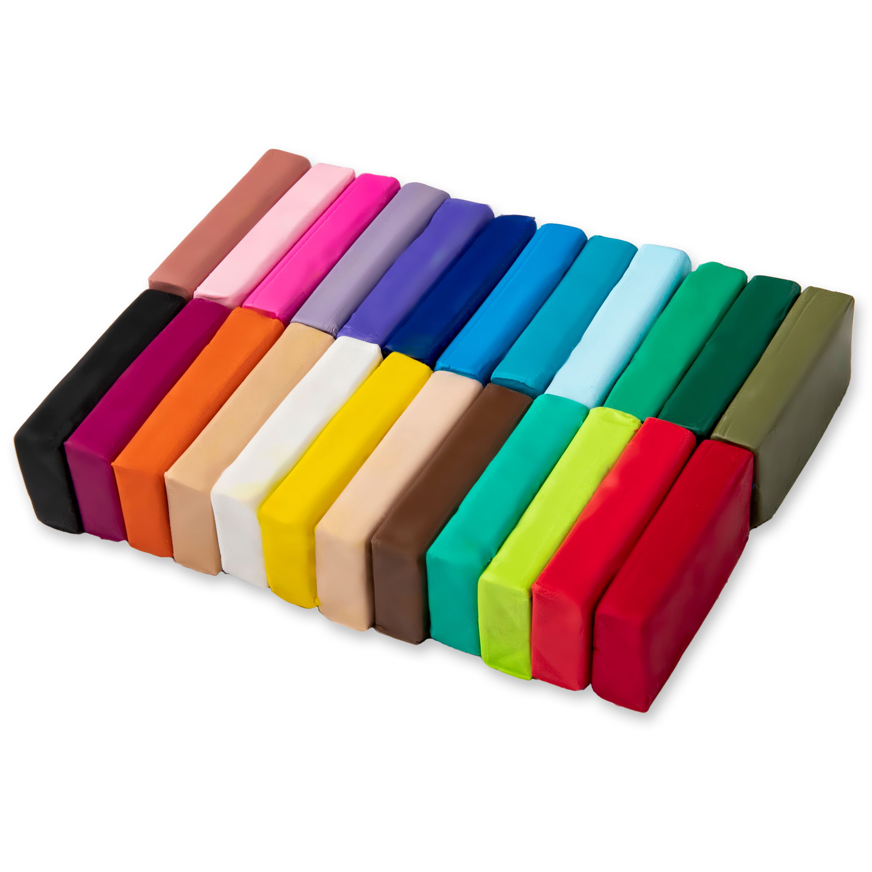 24oz. Assorted Colors Oven-Bake Clay - Clay for Sculpting, Jewelry ...