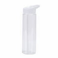 thumbnail image 1 of 24oz BPA Free Clear Sports Water Bottle With Straw, Leak Proof Reusable Drink Container, Durable Plastic Water Jug For Gym, Cycling, Hiking, Outdoor Activities and Office Hydration,White, 1 of 7