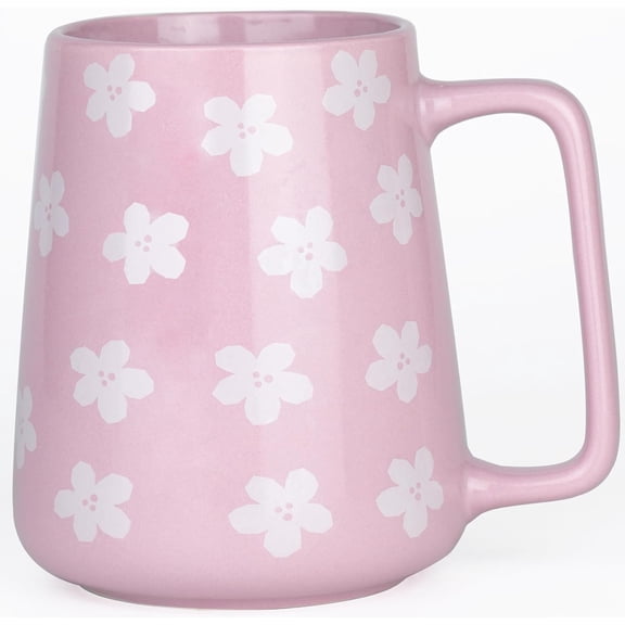 24oz Extra Large Ceramic Coffee Mug with Large Handle, Oversized Tea Cup for Home & Office Use, Microwave & Dishwasher Safe, Modern Big Drinking Mug
