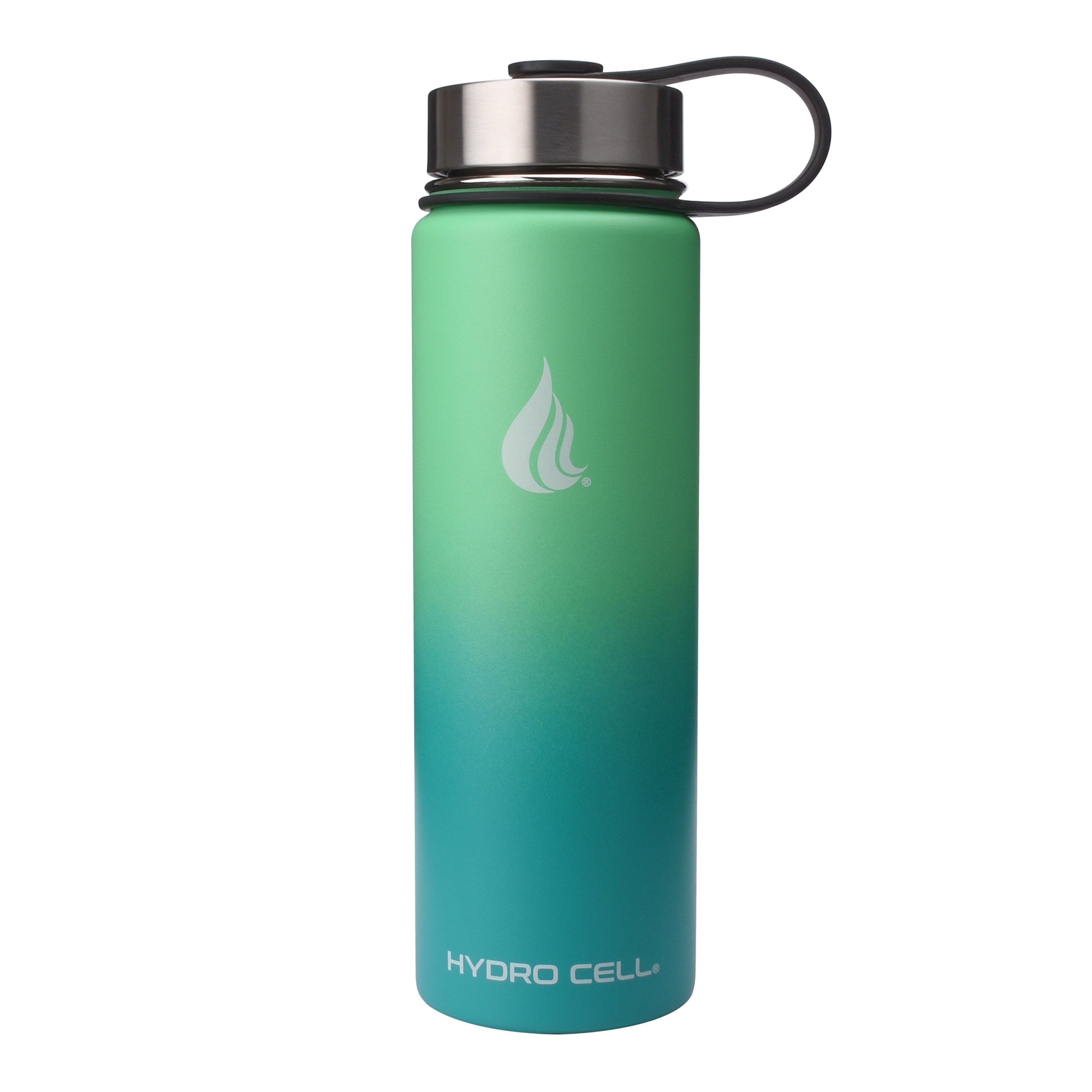 24oz Mint Green Stainless Steel Insulated Water Bottle with Straw