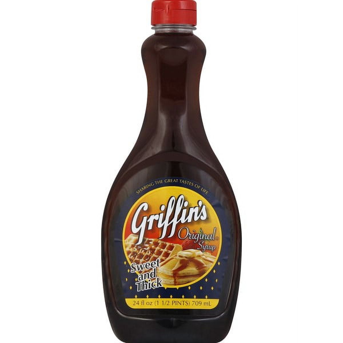 Griffins Original Waffle and Pancake Syrup 24oz Squeeze Bottle