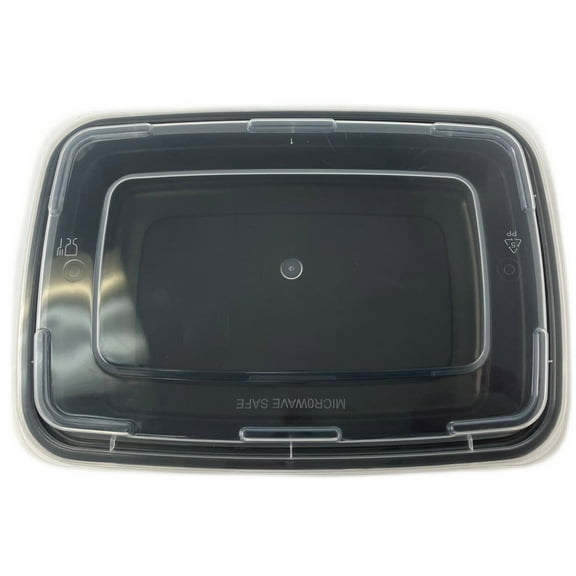 24oz Rectangular PP Food Storage Container (150 Count)