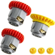 24pc Differential-Gear-Box-Kit, Compatible with Technic-Parts, for STEM-MOC-EV3-Project-Track-Car-Bulk- Blocks Random Color