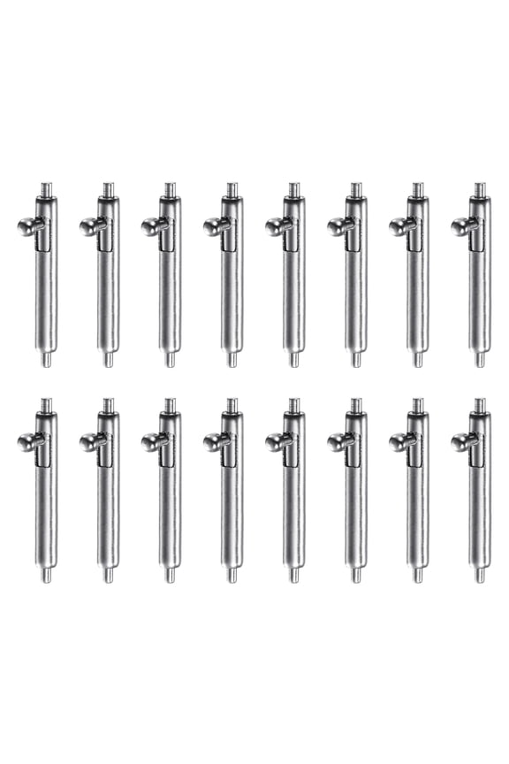 24pcs 12mm Quick Release Spring Bar 1.8mm Diameter Stainless Steel Watch Pins