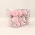 thumbnail image 1 of 24pcs 2cm Flocked Christmas Balls Ornaments Mini Christmas Balls Ornaments Christmas Tree Hanging Christmas Decorations, 1 of 8
