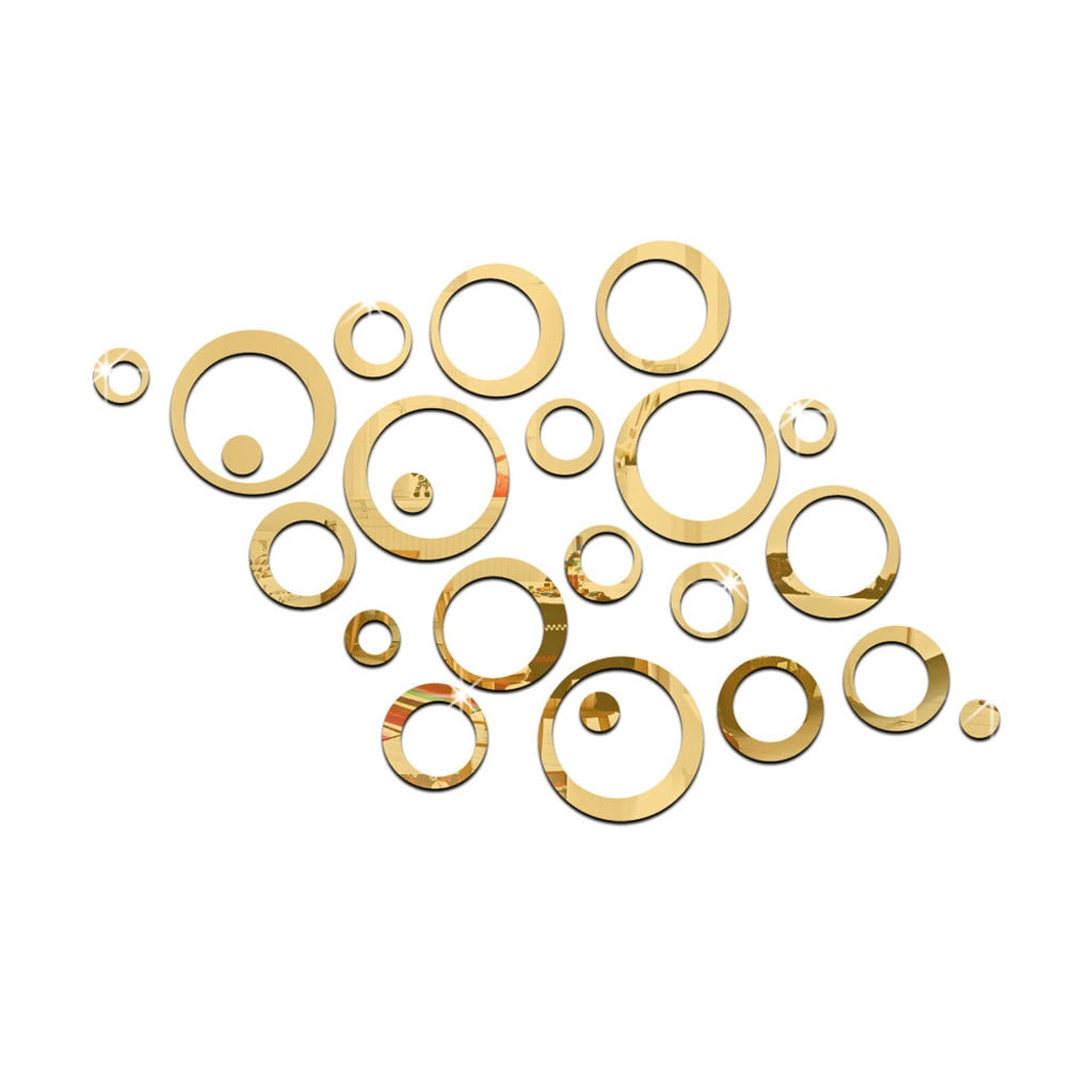 24pcs 3D Wall Sticker DIY Decal Mural Home Success Stickers Small Photo