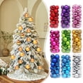 thumbnail image 1 of 24pcs 3cm Christmas Tree Ball Ornaments Shatterproof Christmas Pendants Hanging Christmas Decorations Set Christmas Gift, 1 of 8