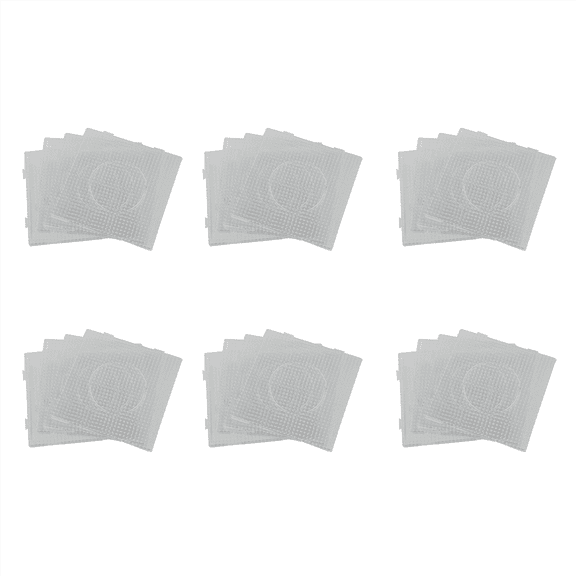 24pcs ABC Clear 145x145mm Square Large Pegboards Board for Fuse Bead