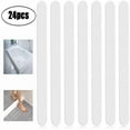 thumbnail image 1 of 24pcs Anti-slip Strips Shower Stickers Bath Safety Strips Transparent Non Slip Strips Stickers (2cm x 20cm), 1 of 10