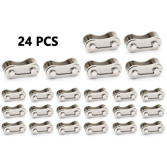 24pcs Bicycle Bike Single for Quick Chain Master Links Connector Accessories