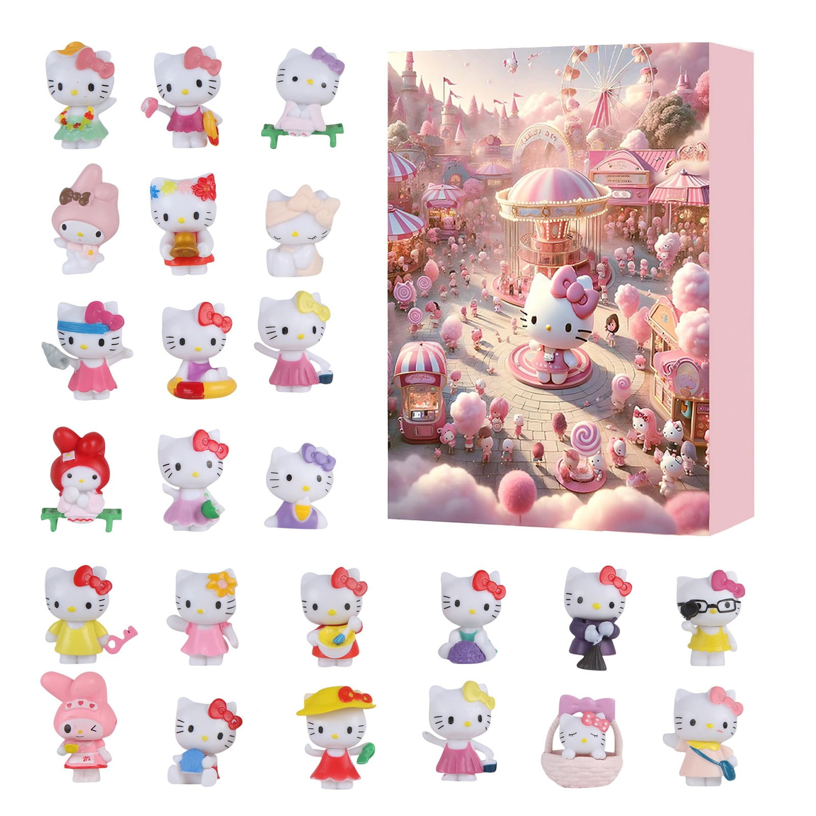 24pcs Calendar Deals!Hello Kitty and Friends Christmas Advent Calendar