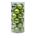 thumbnail image 1 of 24pcs Christmas Ball Ornaments 1.2" Small Shatterproof Christmas Decorations Tree Balls for Holiday Wedding Party Decoration Tree Ornaments Suit Christmas Tree Wedding Party Home Decoration, 1 of 3
