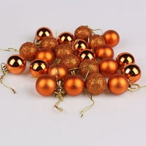 24pcs Christmas Ornaments, 1.18in Shatterproof Bauble Set for Christmas Tree Decoration, Small Hanging Holiday Balls for 2025 Home and Party Décor