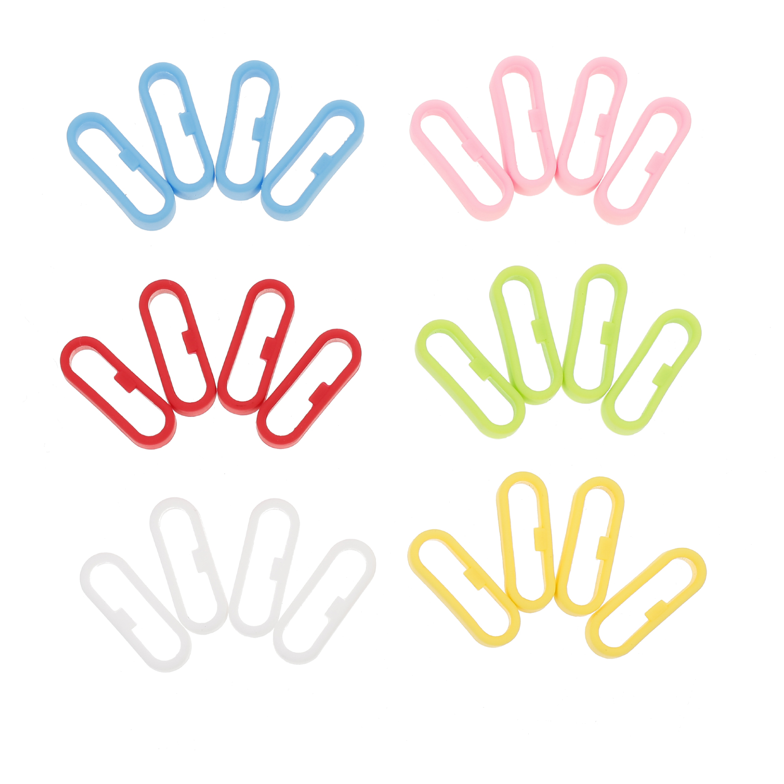 24pcs Creative Watchband Silicone Loops Watchband Loops Watch Strap