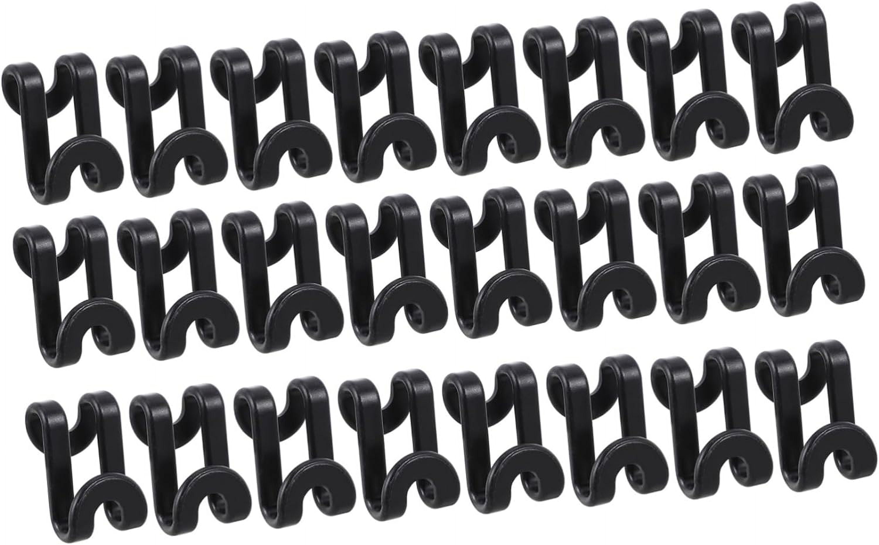 24pcs Double SShaped Hook Cascading Hanger Hook Metal Hanger Coat