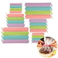 24pcs Food Bag Clips Plastic Storage Bags Sealing Clips Freezer Bag