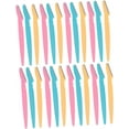 thumbnail image 1 of 24pcs Grooming Shavers Grainer Eyebrow Trimmer eyebrow Shaver straight eyebrow shaper razor eyebrow lady brow razor womens face razor Manual Razor Remover Miss Stainless steel, 1 of 5