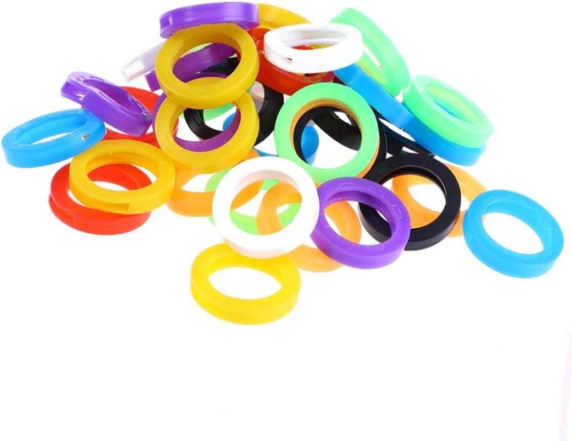 24pcs Key Covers Caps Colored Key Covers Silicone Keyboard Color Coded ...