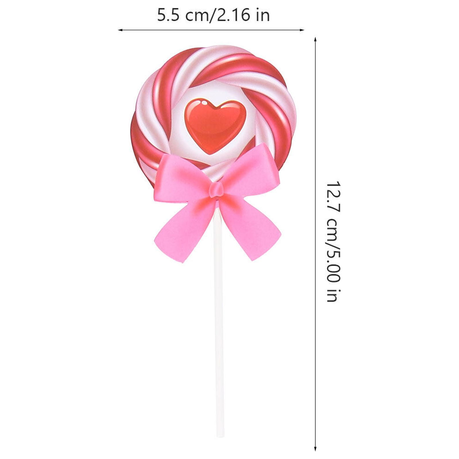 24pcs Clear Acrylic Cake Pop Sticks Lollipop Sticks For Wedding