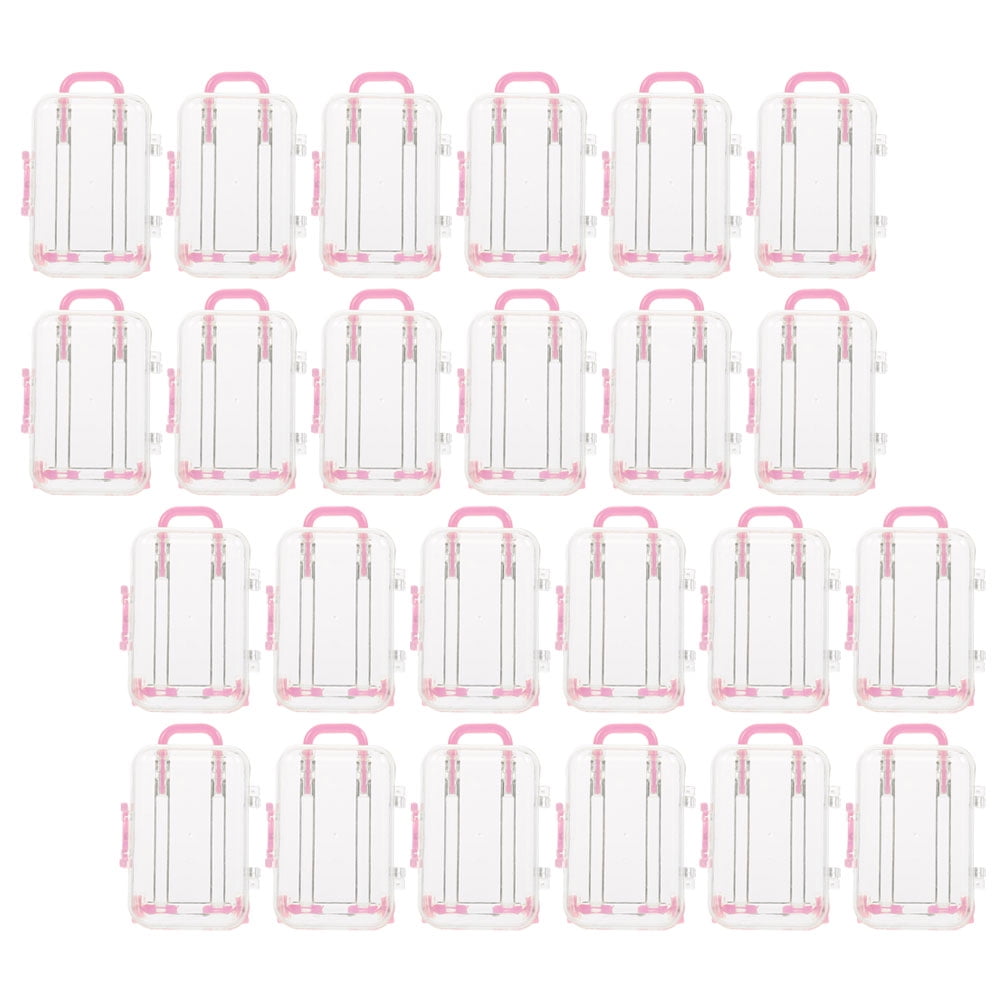24pcs Mini Hard Suitcase Box Wedding Favors Party Reception Candy ...