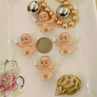 Zalmoxe Mini Plastic Babies 120 Pcs Tiny Baby Figurines Small King B-120pcs