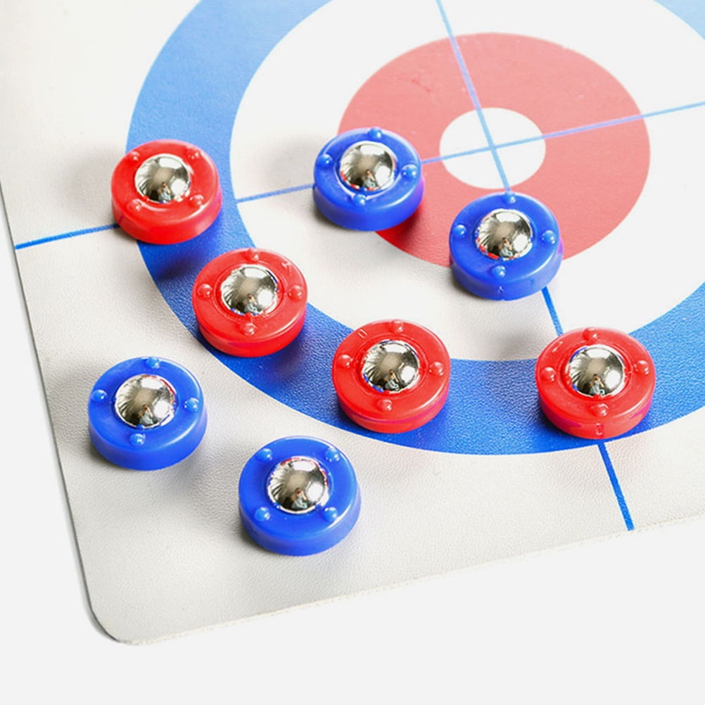 24pcs Mini Shuffleboard Tabletop Rollers Balls Shuffleboard Curling