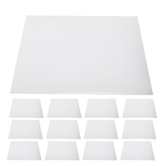 24pcs Mirror Stickers Self-adhesive Mirror Decals Adhesive Frameless Mirrors