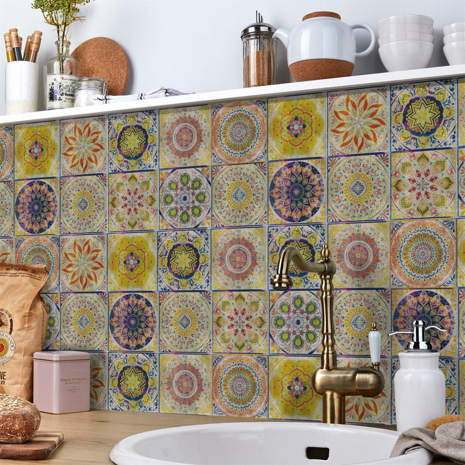 Peel And Stick Moroccan Tile