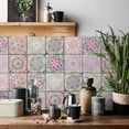 thumbnail image 1 of 24pcs Peel and Stick Kitchen Backsplash Tile Stickers,Moroccan Style Self Adhesive Pvc Waterproof Tile Sticker for Living Room Kitchen Wall Sticker, 1 of 8
