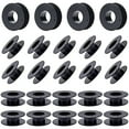 thumbnail image 1 of 24pcs Plastic Bobbin Empty Spools Black Thread Wire Spools Bobbins for Embroidery Brother Sewing Cord Thread Wire Rope Chain, 1 of 7