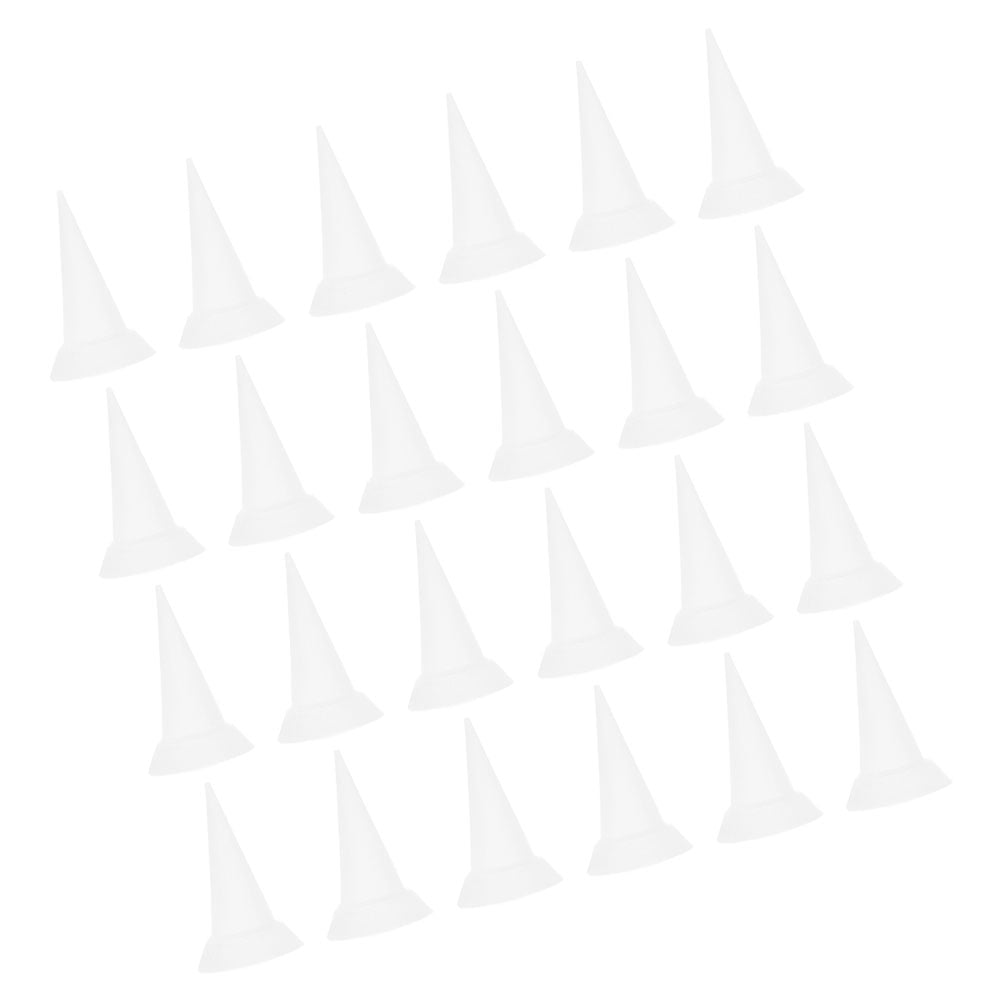 24pcs Pottery Kiln Nails Kiln Cones HighTemperature Resistant Kiln Stilts Aluminium Oxide