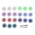 thumbnail image 1 of 24pcs Radial Bristle Disc Abrasive Brush Polishing Rotary Tool Accessories, 1 of 9