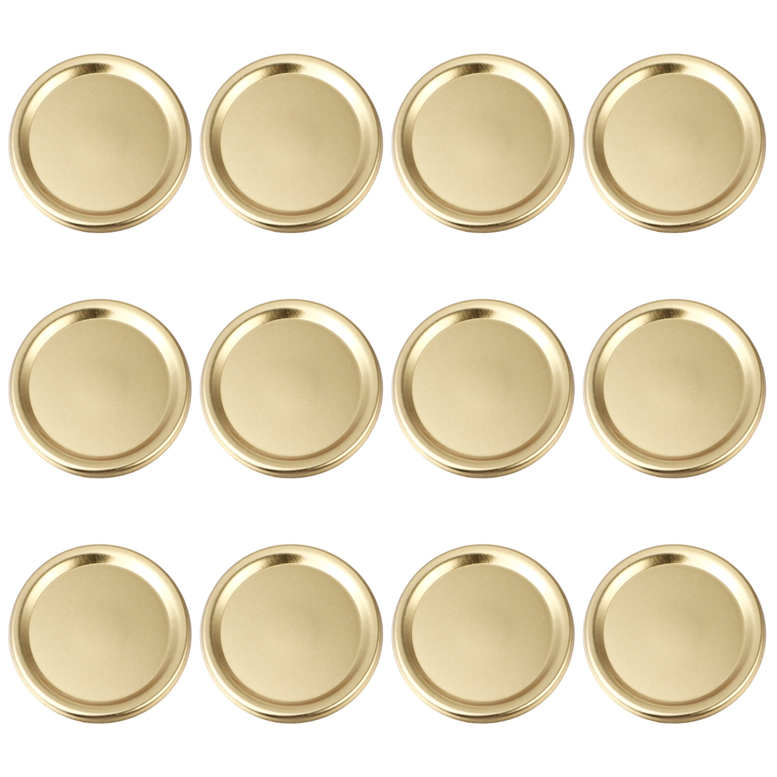 24pcs Regular Mouth Mason Jar Lids Leak Proof SplitType Canning Jar