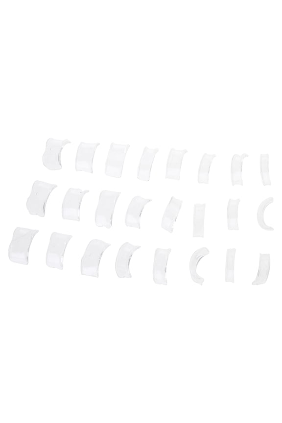 24pcs Rings Size Adjustment Pads Silicone Rings Fitter Jewelry Sizer Tool Comfortable Transparents Finger Rings Cushion