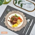 thumbnail image 1 of 24pcs Set Charger Plates Plastic Chargers for Dinner Plate Tableware Decoration, 1 of 24