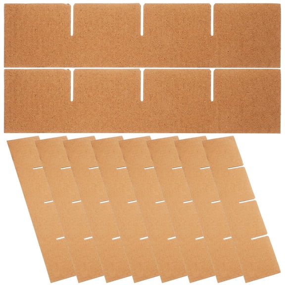 24-Pack Cardboard Box Dividers for Glassware and Dishware, Packing Inserts for Moving, Shipping, and Storage