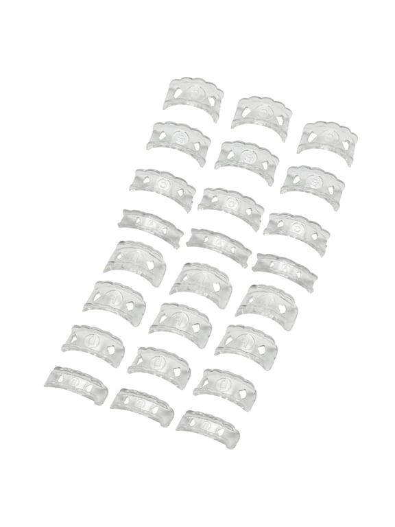 24pcs Silicone Ring Size Reducer for Everyday Use and Sports Invisible Adjuster Adjustable Ring Guard Jewelry Sizer Tool