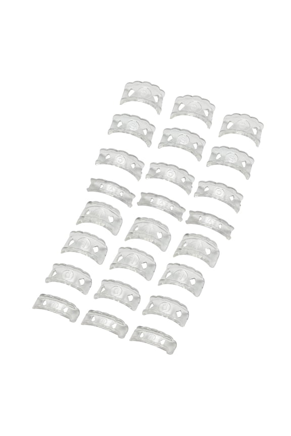 24pcs Silicone Ring Size Reducer for Everyday Use and Sports Invisible Adjuster Adjustable Ring Guard Jewelry Sizer Tool