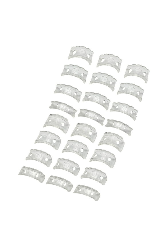 24pcs Silicone Ring Size Reducer for Everyday Use and Sports Invisible Adjuster Adjustable Ring Guard Jewelry Sizer Tool