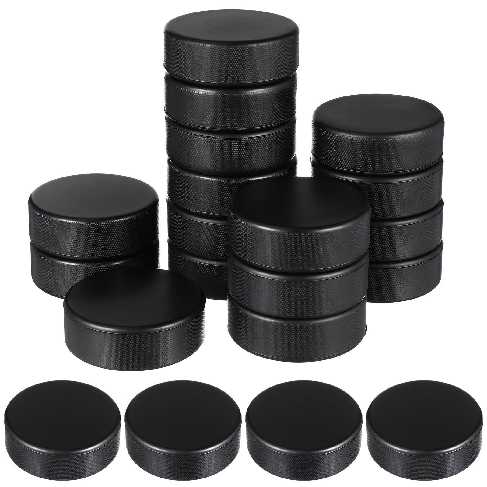24pcs Soft Foam Hockey Pucks Indoor Floor Game Toys Hockey Balls Bulk