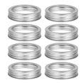 thumbnail image 1 of 24pcs Split-type Lids Rings Mason Jar Lid Bands Household Bottle Cover Rings, 1 of 6