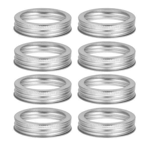 24pcs Split-type Lids Rings Mason Jar Lid Bands Household Bottle Cover Rings