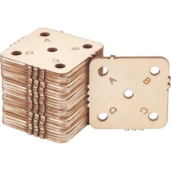 24pcs Square Weaving Card, Loom Cards Handmade Weaving Tools for Loom Weaving Supplies Tablet Weaving Loom Weaving Supplies