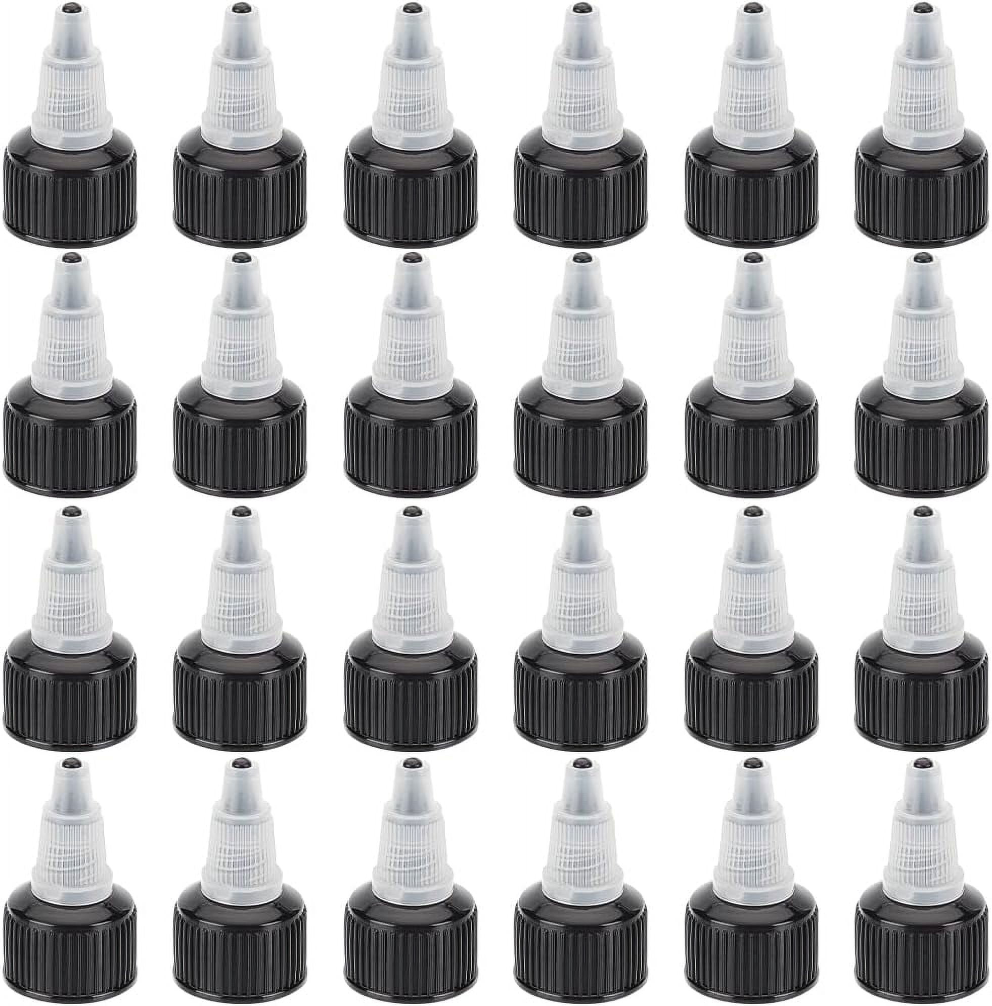 24pcs Squeeze Bottle Cap for 1/4 inch Bottle Replacement 20mm Inner