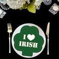 thumbnail image 1 of 24pcs St. Patrick's Day Disposable Plates - Clovers-themed - for St. Patrick’s Day, Irish Party Dinner Party Tableware Set, 1 of 6