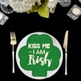 thumbnail image 1 of 24pcs St. Patrick's Day Disposable Plates - Clovers-themed - for St. Patrick’s Day, Irish Party Dinner Party Tableware Set, 1 of 6