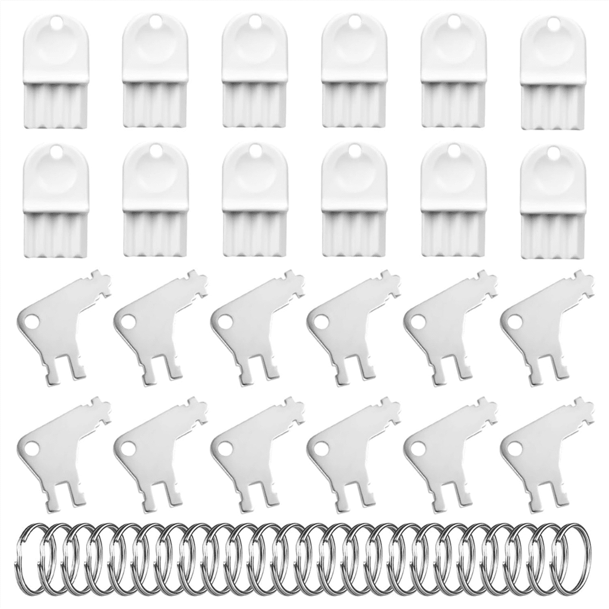 Master Set Of All Dispenser Keys For Hand Towel, Toilet Tissue & Soap Dispensers