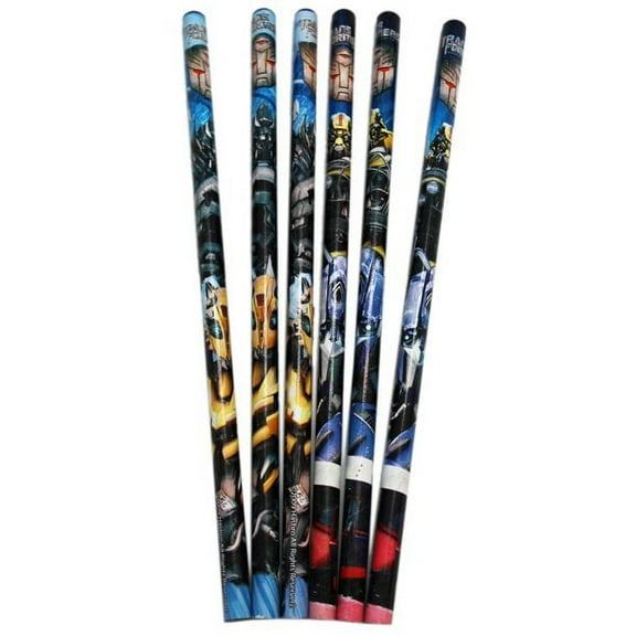 24pcs Transformers Pencils - Revenge of the Fallen Dual Design Wooden Pencil Set